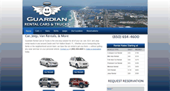 Desktop Screenshot of guardianrentalcars.com