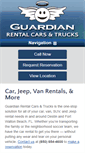 Mobile Screenshot of guardianrentalcars.com